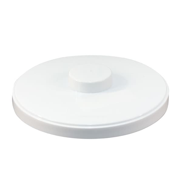 Hapco-Elmar R1020WHT-Essential 3 Qt. Round Ice Bucket Lid for R1000, White, PK 36 R1020WHT - main